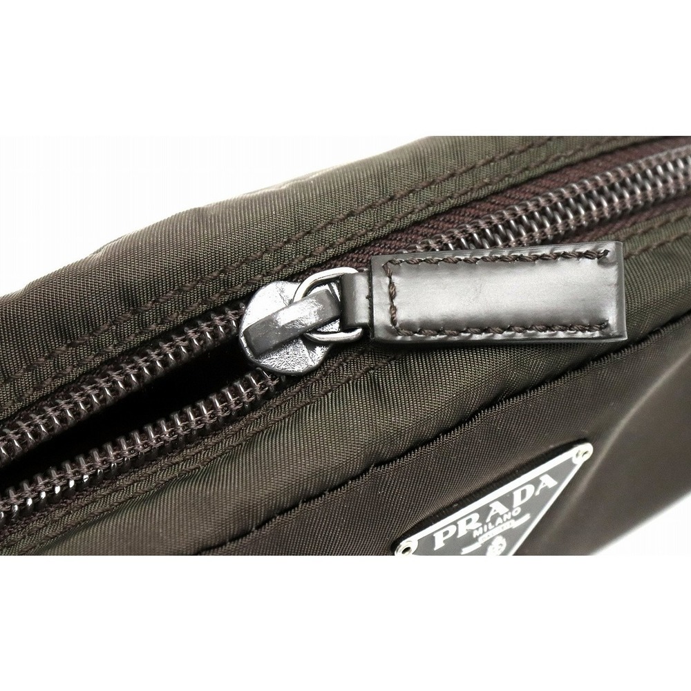 Prada Multi-Pouch Brown Accessory Case Nylon - image 5